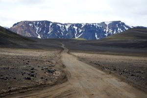 La strada per il Landmannalaugar